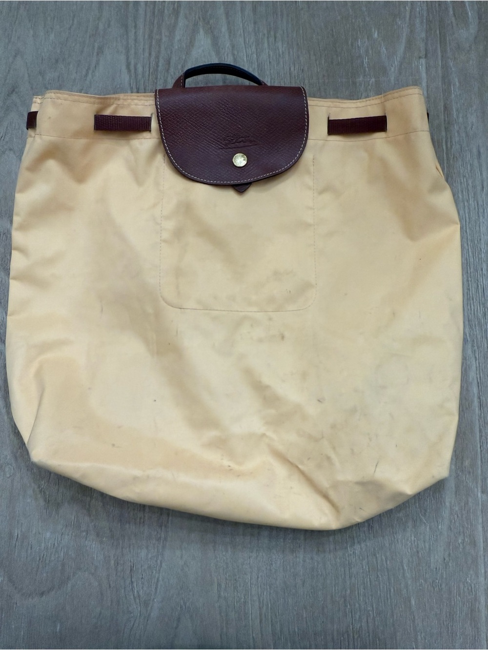 Longchamp vintage Le Pliage Foldable Nylon Backpack